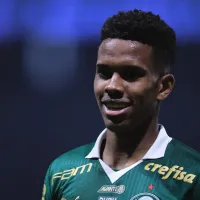 Desfalque contra o Flamengo, Estêvão começa transição física nos bastidores do Palmeiras