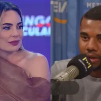 'Abriu a boca'; Rachel Sheherazade se irrita com Davi Brito após ex-BBB 'furar' entrevista exclusiva