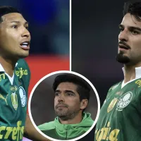 Abel Ferreira revela problema envolvendo Rony e Flaco López no duelo Botafogo X Palmeiras