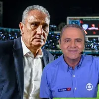 Tite critica informação passada por Luís Roberto na transmissão da Globo: \'É outra coisa\'