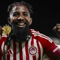 R$ 19 milhões: Olympiakos-GRE de Rodinei contata atacante do Grêmio, mas negócio não anda