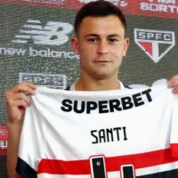 Santiago Longo se apresenta no São Paulo e manda recado: \'Jogar para frente\'