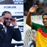 Memphis Depay revela Ronaldinho Gaúcho como ídolo de infância