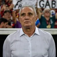 Tite fica revoltado na coletiva do Flamengo e detona jornalista: \'Quem disse, mentiu\'