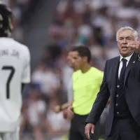 Ancelotti defende Vini Jr em relação aos seus desempenhos na Seleção Brasileira