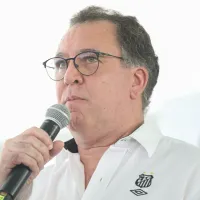 Marcelo Teixeira evita falar sobre a permanência de Fábio Carille no Santos