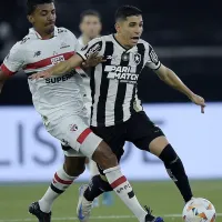 Botafogo e São Paulo fazem tempos opostos e ficam no empate pelas quartas da Libertadores