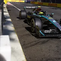 Lewis Hamilton lamenta desempenho ruim em Grand Prix de Baku, no Azerbaijão