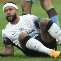 Memphis Depay faz exames no tornozelo e resultado acaba de ser divulgado pelo Corinthians