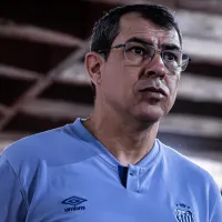 Fábio Carille descarta xingamentos e exalta apoio da torcida do Santos