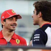 Leclerc demonstra entusiasmo com Hamilton na Ferrari em 2025