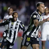 Atacante chileno marca e torcida do Galo quer mais