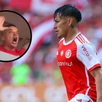 Bernabei tira onda com D&#039;Alessandro após vitória do Inter no Gre-Nal: ＂Canta, p...＂