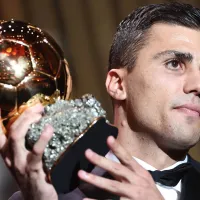 Rodri é flagrado provocando Vinícius Júnior após vencer Bola de Ouro: Tchau, tchau, tchau!＂