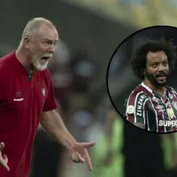 Mano Menezes discute pesado com Marcelo em Fluminense x Grêmio: ＂Não vai entrar＂