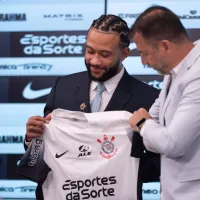 Memphis Depay tem situação oficial definida no Corinthians 2 dias após vitória no Barradão