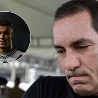 Edmundo critica Coutinho e dispara contra janela do Vasco