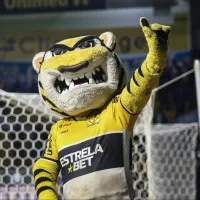 Mascote do Criciúma causa confusão com jogadores do Corinthians