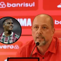 Alessandro Barcellos, do Internacional fala sobre contratação de Jhon Arias, do Fluminense: "É difícil"