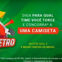 Torcidômetro: participe e concorra a camisas do seu time todos os dias