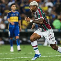Com a camisa do Pachuca-MEX, John Kennedy ultraa marca conquistada pelo Fluminense
