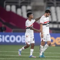 Calleri sente o joelho, deixa o jogo contra o Botafogo no 1º tempo e preocupa o São Paulo