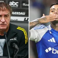 “Foi muito difícil até alinhar”: Cuca aborda chegada de Dudu no Atlético e relembra atrito nos tempos de Palmeiras