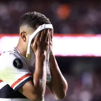 Alisson acerta tornozelo de rival no ‘carrinho’ e deixa São Paulo com 1 a menos contra Libertad; reveja