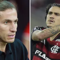 Filipe Luís revela problema físico que colocou Pedro na reserva do Flamengo e prega cautela