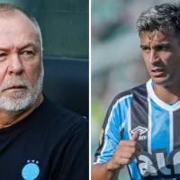Cristaldo e Mano Menezes têm atrito no Grêmio; jornalista detalha desentendimento após atitude do treinador