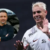 “Eu pulei de alegria”; Róger Guedes faz revelação surpreendente sobre a saída de Vitor Pereira do Corinthians