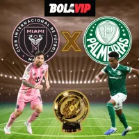 Onde assistir a Inter Miami x Palmeiras ao vivo: horário, canal e escalações