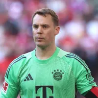 Neuer brinca com meme em rede nacional após Bayern de Munique eliminar Flamengo: “Teve que aparecer”