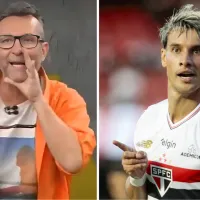 Ferreirinha provoca Neto após vitória do São Paulo; apresentador brinca indignado com aposta sobre tanga: “lazarento, estava impedido”