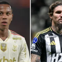 Wallace Yan agita a torcida do Flamengo ao ‘peitar’ Lyanco em flagra de atrito na Copa Betano do Brasil