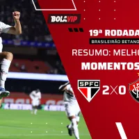 São Paulo vence o Vitória e se aproxima do G-6 do Brasileirão