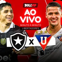 Botafogo x LDU AO VIVO – 1 x 0 – LDU pressiona Botafogo pela Copa Libertadores