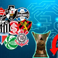 Inteligência artificial prevê os quatro times rebaixados do Brasileirão 2025