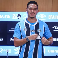 Liberado para estrear, Erick Noriega é apresentado no Grêmio e celebra ascensão na carreira