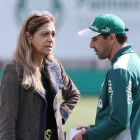 Leila se incomoda nos bastidores após Abel reclamar de falta de centroavante no banco de reservas do Palmeiras