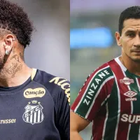 Neymar e Ganso se manifestam nas redes sociais após discussão em Santos x Fluminense