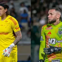 Cássio defendeu dois pênaltis a mais que Everson nos últimos cinco anos de carreira