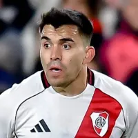 Acuña agride Vitor Roque e Emiliano Martínez no mesmo lance em Palmeiras x River Plate, mas Andrés Matonte não expulsa