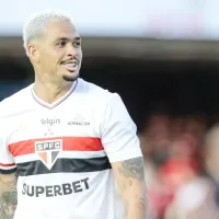 Luciano deixou o Morumbis inconsolável após a eliminação do São Paulo para a LDU na Libertadores