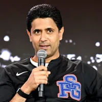 Nasser Al-Khelaifi, chefão do PSG, está de olho em Robinho Júnior, atacante considerado joia do Santos