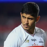 Alan Franco assusta Crespo e São Paulo após sentir incômodo muscular contra RB Bragantino