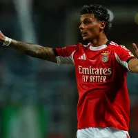 Ex-Palmeiras, Richard Rios vive má fase no Benfica e pode parar no banco de reservas do time português