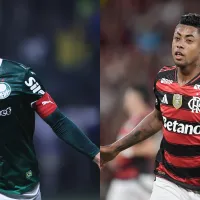 Palmeiras x Flamengo: Raphael Veiga e Bruno Henrique possuem números animadores no mata-mata da Libertadores