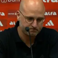 Bisol chora e implora por apoio da torcida no Beira-Rio