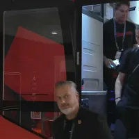 Flamengo chega ao estádio para a final com o PSG